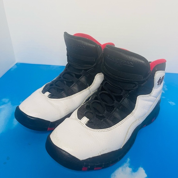 Air Jordan 10 Retro Bg double nickel Chicago 45 6Y—- 310806-102 size 6y - Picture 7 of 8